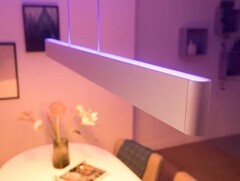 The Philips Hue Ensis smart pendant light has arrived in the US. (Image source: Philips Hue)