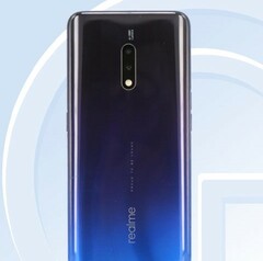 The Realme X in its Blue shade. (Source: TENAA)