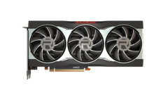 AMD's lowest rung card of this generation, the Radeon RX 6800, features the exact 16 GB VRAM as the flagship RX 6900 XT. (Image Source: AMD)