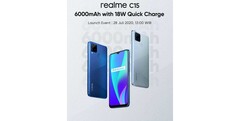 The Realme C15 launch teaser. (Source: Realme)