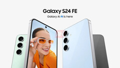 An allegedly leaked S24 FE promo. (Image source: Android Headlines)