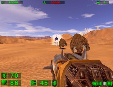 Pictured: A gameplay screenshot from Erectus Sam Classic: The First Encounter.
