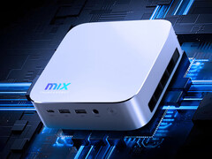 The MIX NUC with Ryzen 7 H 255 costs around $561 in China. Pictured: a promo picture of the mini PC. (Image source: Thunderobot)