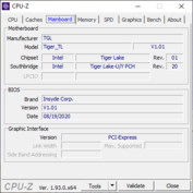 cpu-z: Mainboard