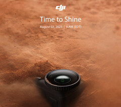 The Osmo Action 4 will arrive a month before the anniversary of its predecessor. (Image source: DJI)