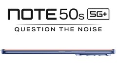 The Note 50s 5G+. (Image source: Infinix)