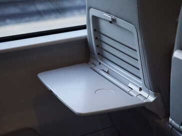 New tables for passengers. (Image source: Amtrak)