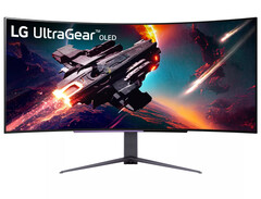 The UltraGear OLED 45GS96QB is already shipping in the US. (Image source: LG)