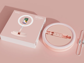 The Xiaomi Bcase ring light comes in either pink or white. (Image source: Xiaomi/Youpin)