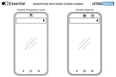 A render based on Essential's new patent. (Source: LetsGoDigital) A render based on Essential's new patent. (Source: LetsGoDigital)