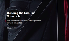 The OnePlus Snowbot game will start soon. (Source: OnePlus)
