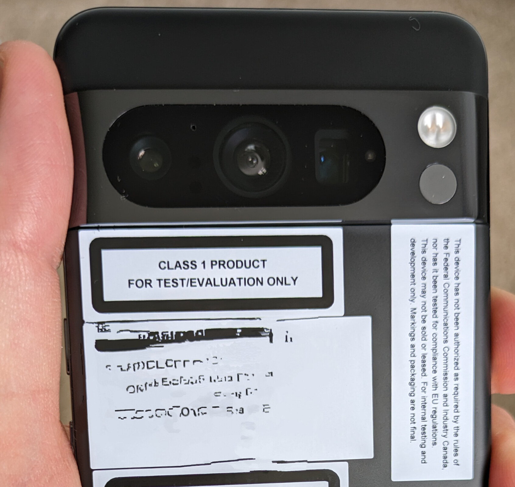 Google Pixel 8 Pro to start with 128 GB of storage as hands-on photos leak  - NotebookCheck.net News