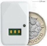 The BEAT sensor is not much bigger than a UK £1 coin. (Image source: Nemaura)