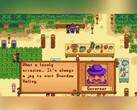 The Governor makes his annual appearance at the Stardew Valley Luau, one of many seasonal festivals that bring the community together in the beloved indie farming simulator. (Image source: Stardew Valley via Steam)