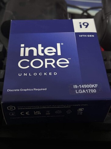 Intel Core i9-14900KF. (Image source: @LepherAndrey)