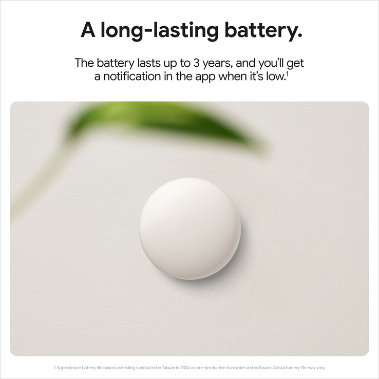 The battery lasts three years now; one up from the two-year battery life of the present models. (Image source: @MysteryLupin on x)