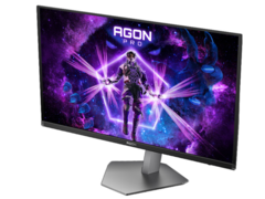 The AOC Agon Pro AG326UZD (pictured) has one USB 3.2 Type-C, one USB 3.2 Type-B, two USB 3.2 Type-A, two HDMI 2.1 ports, one DisplayPort 2.1, and a 3.5mm audio output. (Image source: Display Specifications)