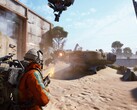 A raider in combat with an Arc enemy. (Image source: Steam)