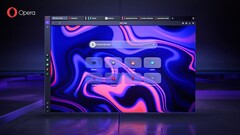 The new Opera One browser powered by AI. (Source: Opera)