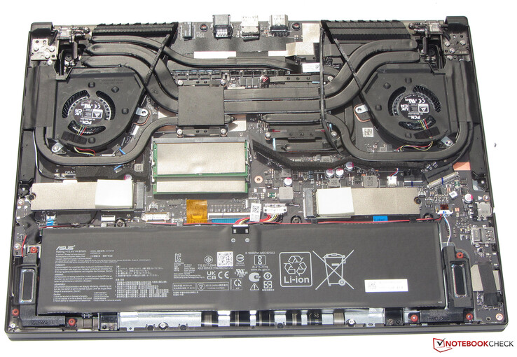 Insides of the GX650RX