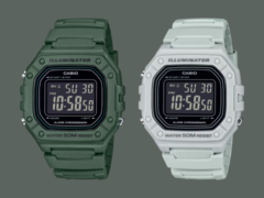 The new Casio W-218H series watches (pictured) will be released in Europe. (Image source: Casio)