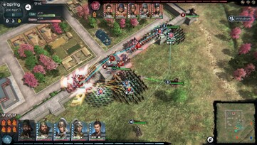 Gameplay screenshot from Heroes' Vow: Three Kingdoms 1