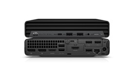 HP Elite Mini 800 G9 - Ports. (Image Source: HP)
