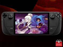 Better With 4 Friends holiday rebundle will expire on December 08. Pictured: Steam Deck with the cover photo of Towerfall Ascension. (Image source: Valve - edited)