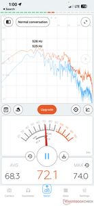 Volume at 50%. Past this point, the speakers and case begin to rattle.