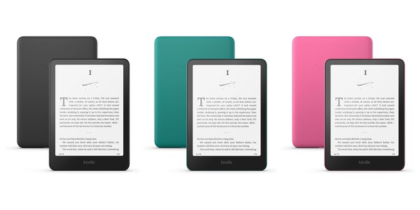 The Kindle Paperwhite 2024 has a bigger display. (Image source: Amazon)