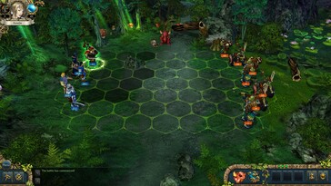 Pictured: A gameplay screenshot from King’s Bounty: Crossworlds.