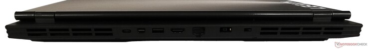 Back: 1x USB 3.1 Gen1 Type-C, Mini DisplayPort, 1x USB 3.1 Gen1 Type-A, HDMI, Gigabit Ethernet, power connector, Kensington lock