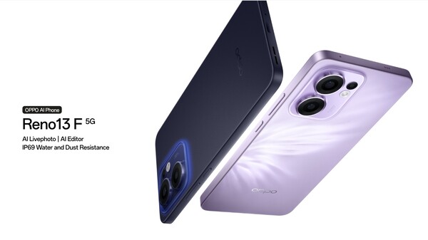 The Reno 13 series heading to Europe will include the Reno 13 F 5G. (Image source: Oppo)
