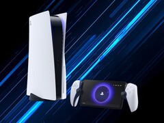 The PS Portal shown next to a PS5 console (Image source: PlayStation Blog with edits)