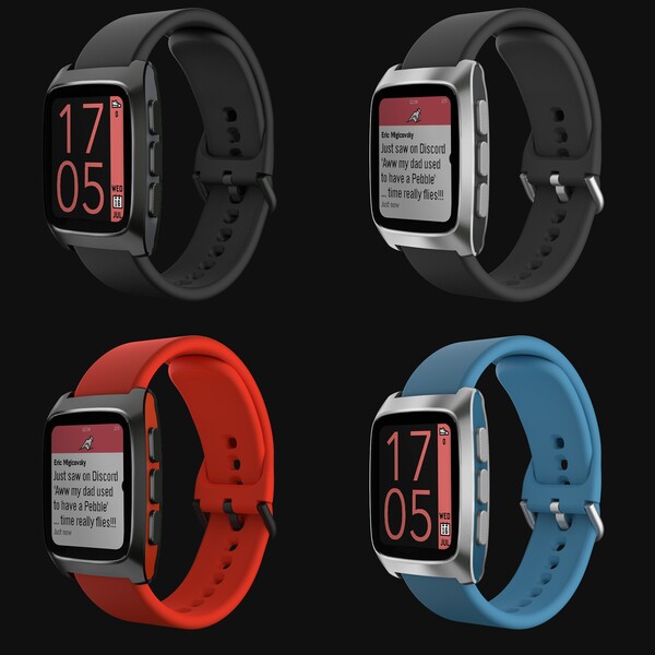 The Pebble Time 2 will launch in colors but the exact hues are yet to be decided. (Image source: Eric Migicovsky/Core Devices)