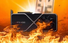 The Nvidia GeForce RTX 4090 will need a serious cooling system in place if the power requirement rumors are true. (Image source: Nvidia/Unsplash - edited)