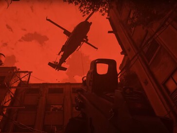 Rainbow Six Siege X screenshot with helicopter (Image source: Ubisoft)