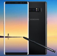 The Galaxy Note 8 packs Samsung&#039;s latest battery technology. (Source: Samsung)