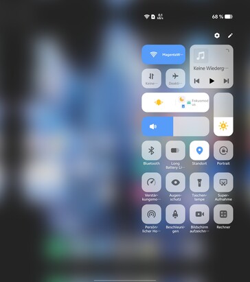 Quick toggles