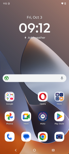 Software on the Motorola Moto G86 Power