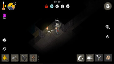 An image showing a dungeon in The Wild Darkness. (Image source: Steam)