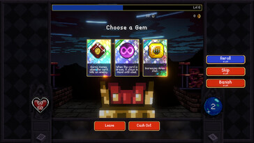 Pictured: A gameplay screenshot from Vampire Crawlers.