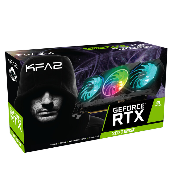 KFA2 GeForce RTX 2070 Super Work The Frames (source: KFA2)