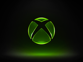The Xbox logo in a dark background