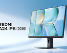 The 2026 Redmi A24 costs around $65 in China. Pictured: a promo picture of the monitor. (Image source: Xiaomi - edited)
