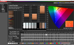 ColorChecker before calibration