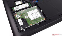 SSD and HDD built-in