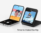 Galaxy Z Flip 7 FE showing main and cover display. (Image source: Samsung)