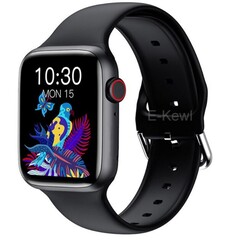 The IWO HX68 is a budget smartwatch that has a large display and built-in speaker. (Image source: IWO)