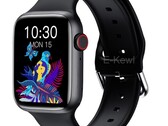 The IWO HX68 is a budget smartwatch that has a large display and built-in speaker. (Image source: IWO)